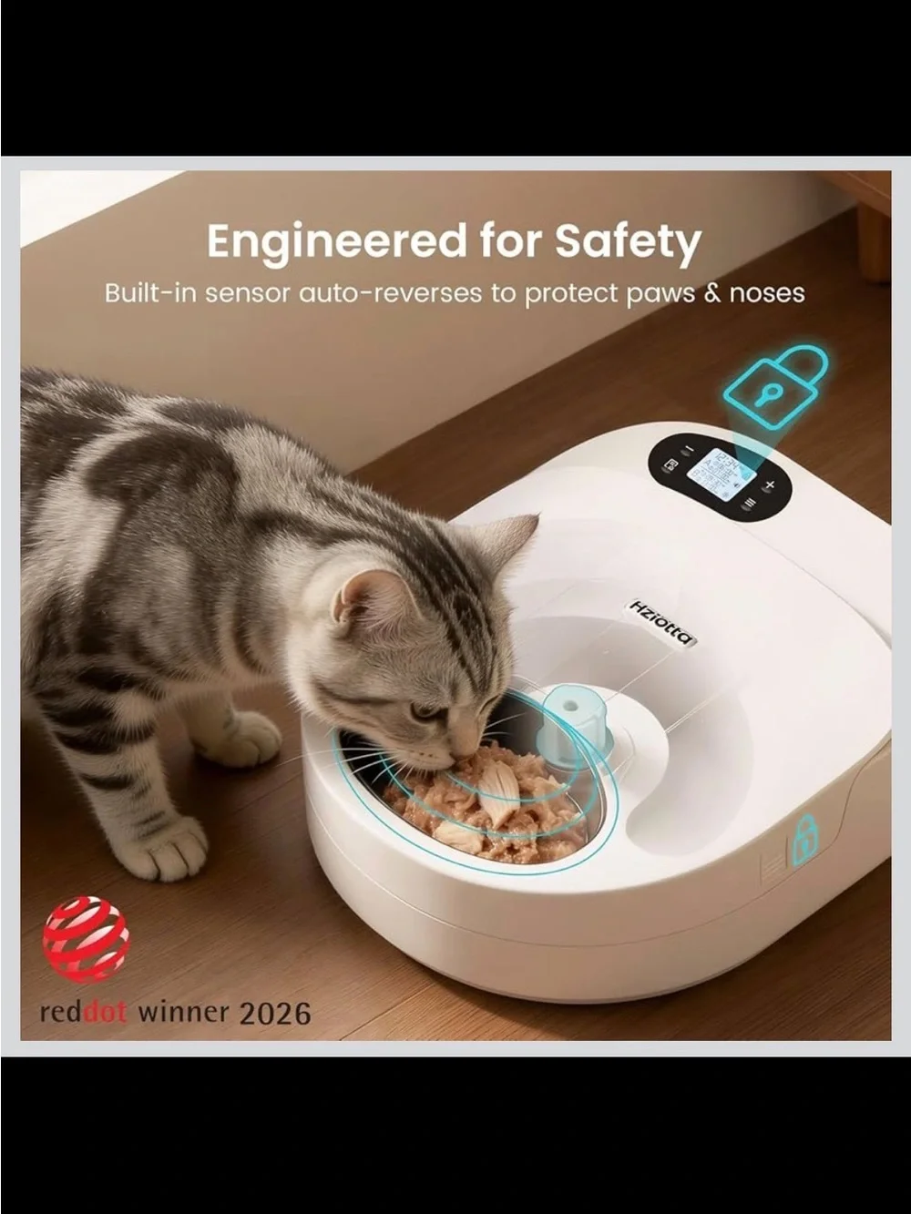 Automatic Cat Feeder - Semiconductor Cooling & 48HR Freshness/Timer - New in Box